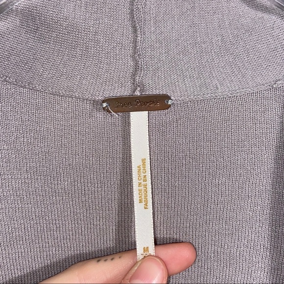Free People grey cardigan - Picture 2 of 3